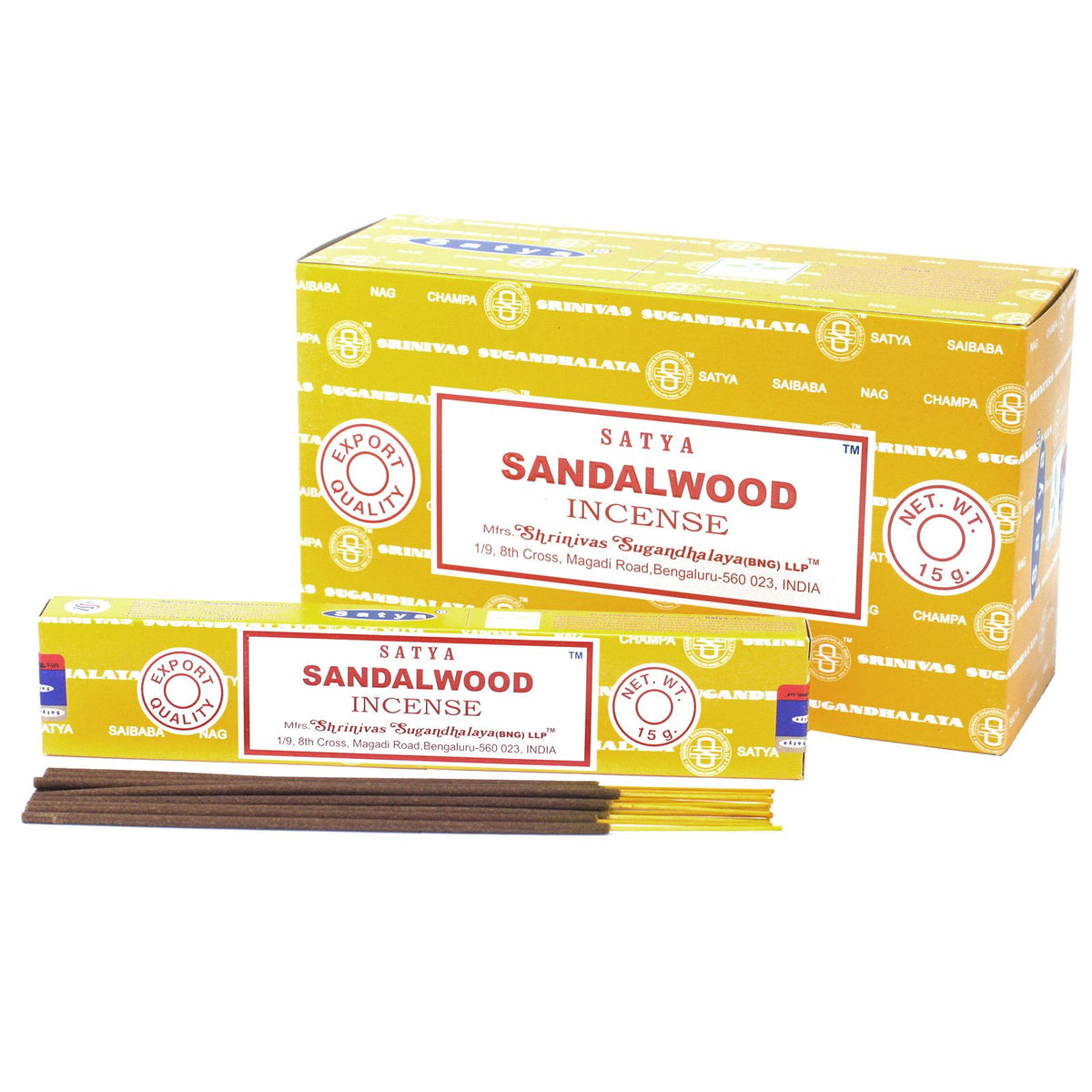 Satya Incense 15gm – Sandalwood