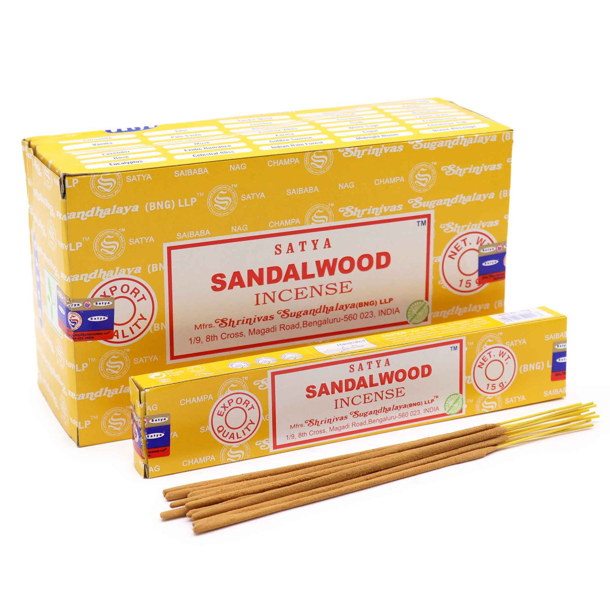 Satya Incense 15gm – Sandalwood