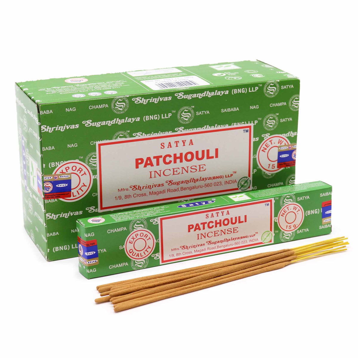 Satya Incense 15gm – Patchouli