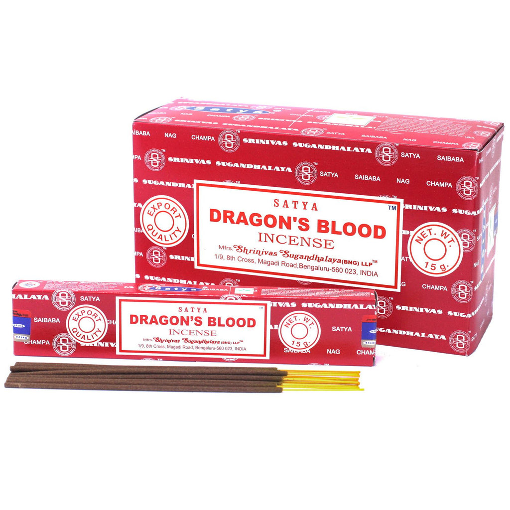 Dragon Blood Incense Sticks – Satya 15g