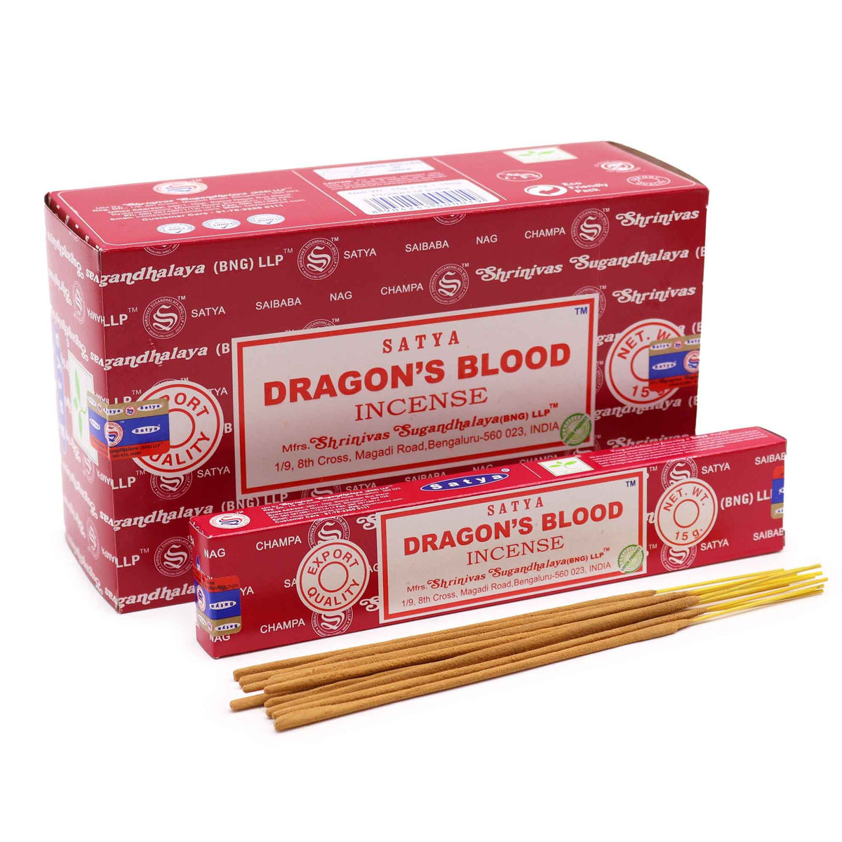 Dragon Blood Incense Sticks – Satya 15g
