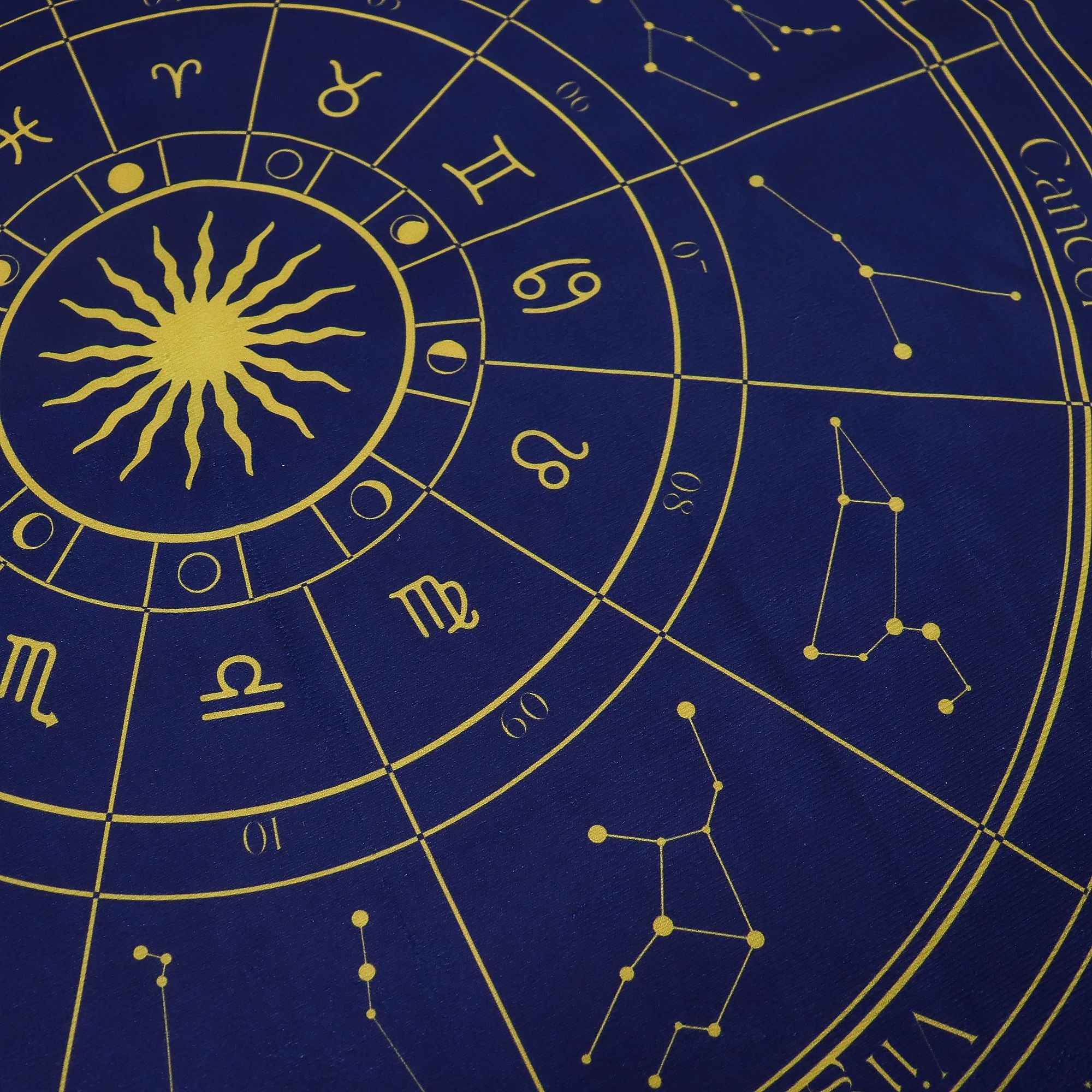 Tarot Reading Cloth - Zodiac